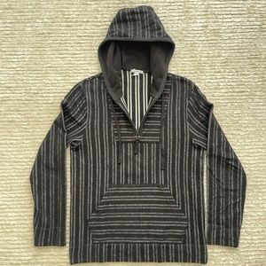 James Perse Half-zip Poncho Hoodie